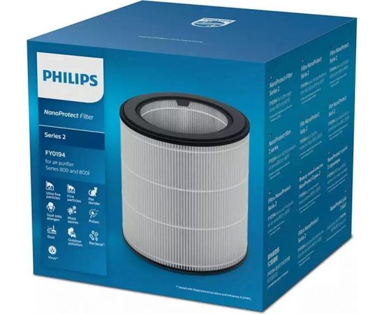 PHILIPS Nano Protect 2 sērijas HEPA filtrs - FY0194/30