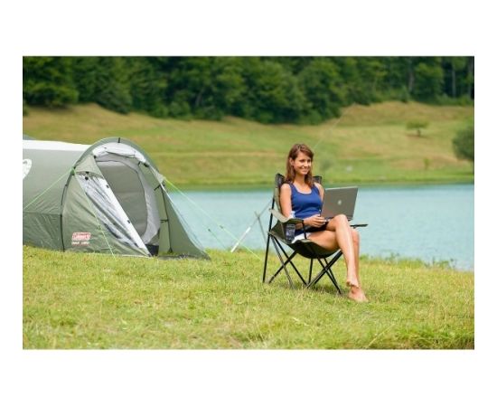 Coleman Standard Quad Chair - green Piknika krēsls