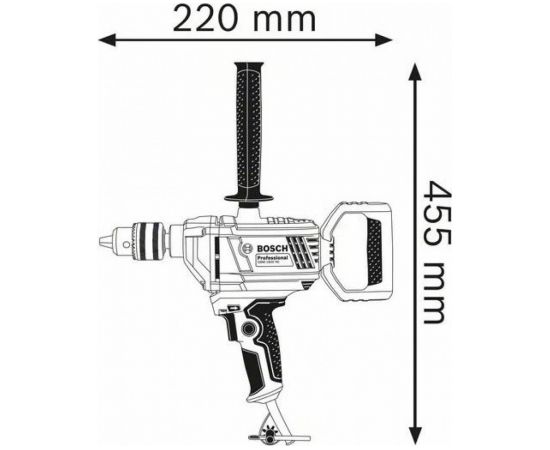 Bosch GBM 1600 RE Professional 06011B0000 Urbjmašīna