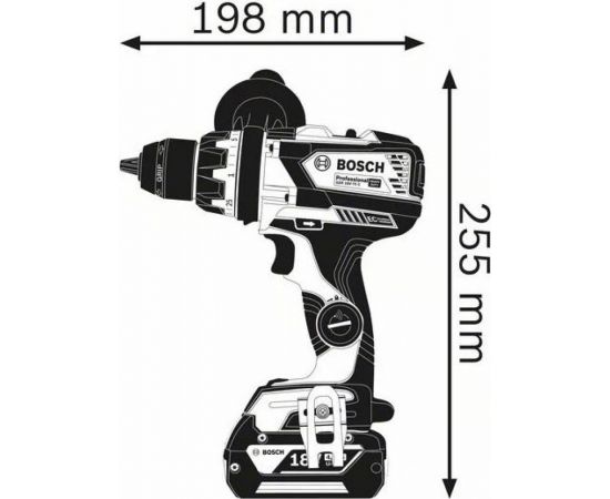 Bosch GSR 18V-110 C Professional (SOLO, Carton) Akumulatora urbjmašīna-skrūvgriezis