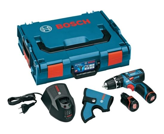 Bosch GSB 12V-15 Professional (2x2.0Ah, L-Boxx) Akumulatora triecienurbjmašīna-skrūvgriezis