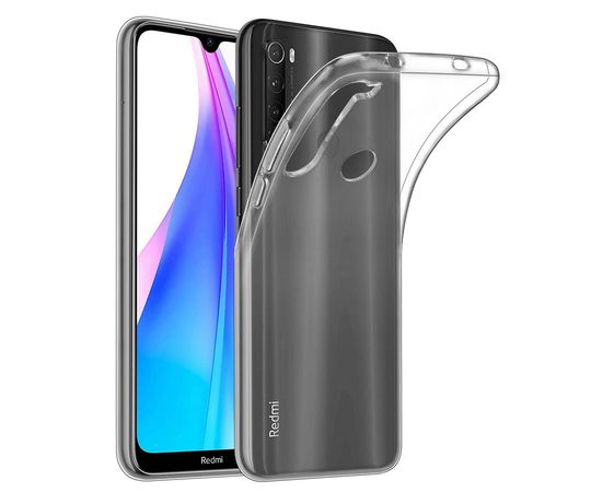 (Ir veikalā) 0.3 mm izturīgs Silikona Aizsargapvalks Priekš Xiaomi Redmi Note 8T