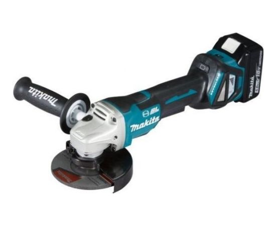 Makita MAKITA Leņķa slīpmašīna 18V 125mm 2 x 5,0Ah  DGA518RTJU