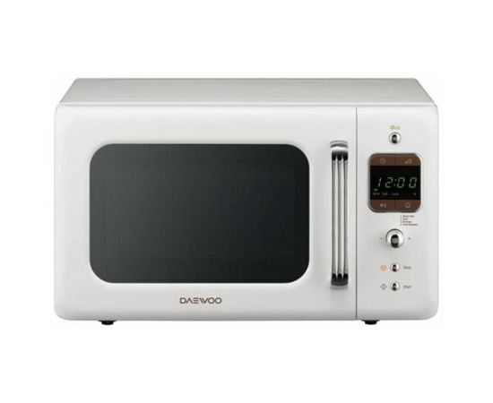 Daewoo KOR-6LBRW Microwave oven/ 20L/800W/ White DAEWOO 20 L, 800 W, White, Defrost function