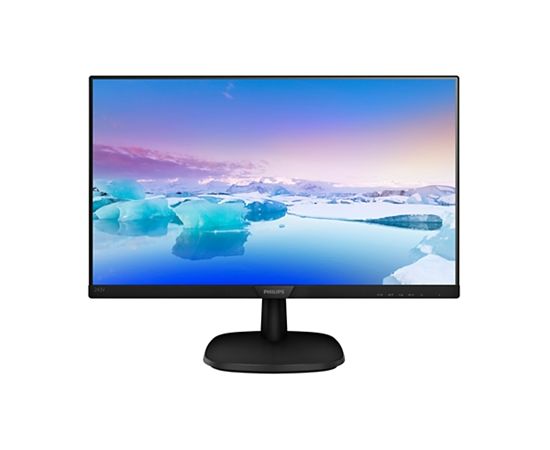 Philips V Line 243V7QDSB/00 23.8 ", FHD, 1920x1080 pixels, 16:9, LCD, IPS, 5 ms, 250 cd/m², Black, D-SUB, Power