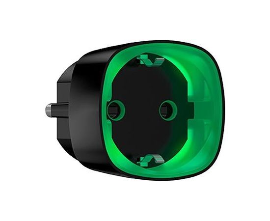 Ajax Socket pадиоуправляемая умная розетка со счетчиком энергопо (black)