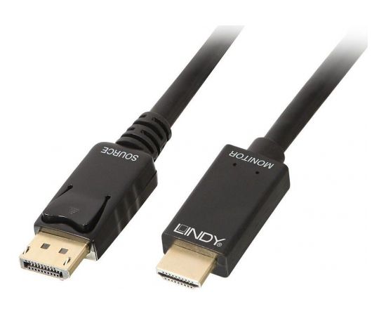 Cable Lindy DisplayPort - HDMI 1m (36921)