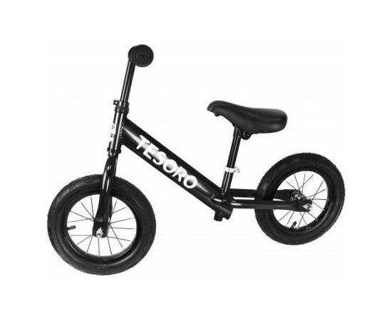 Tesoro Kids Balance Bike PL-12 melns paklājs