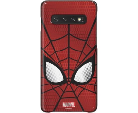 Samsung Galaxy S10 Spider Man Mask Cover Red