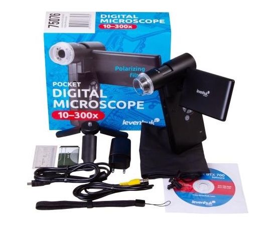 Digitālais mikroskops Levenhuk DTX 700 Mobi x10-300