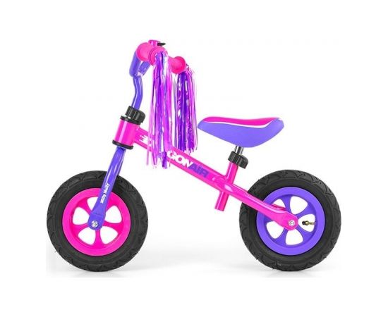 (Ir veikalā) Milly Mally Dragon Air Pink Purple 1634 līdzsvara velosipēds