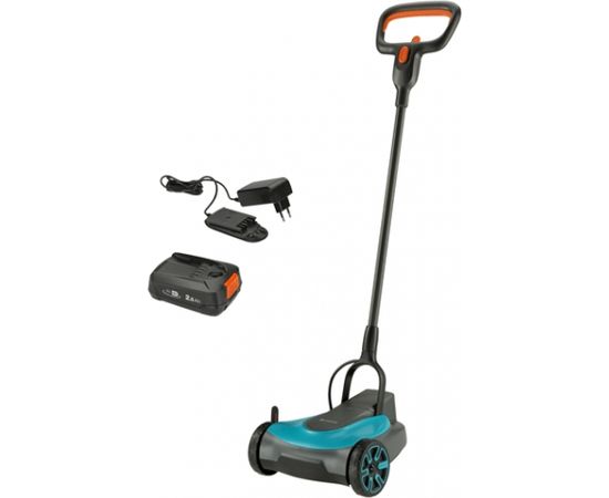 Gardena Akumulatora zāles pļāvēja HandyMower 22/18V P4A "gatavs lietošanai" komplekts