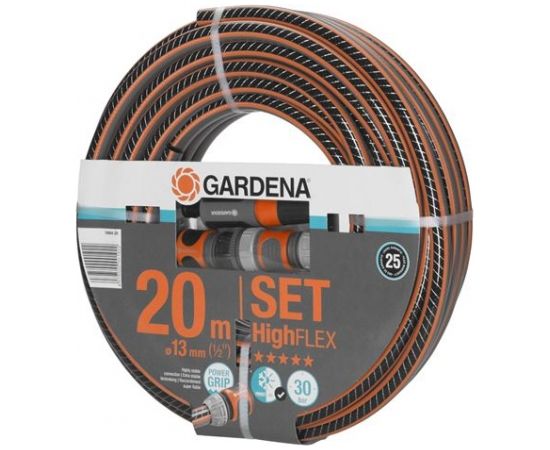 Gardena Comfort HighFLEX šļūtene 13 mm (1/2") komplekts, elastīgāka 18064-20