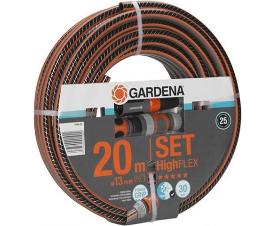 Gardena Comfort HighFLEX šļūtene 13 mm (1/2") komplekts, elastīgāka 18064-20
