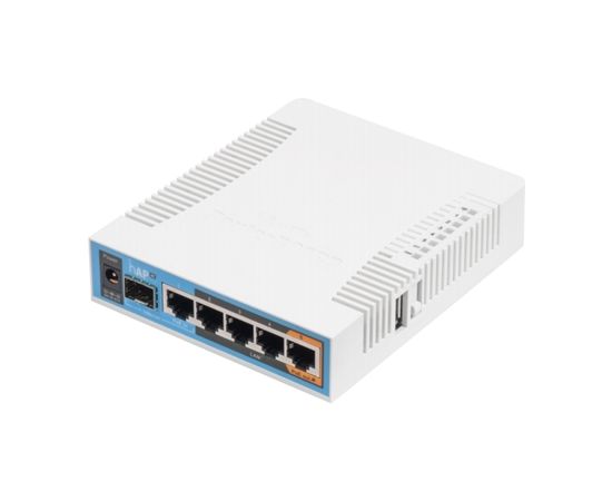 MikroTik RB962UiGS-5HacT2HnT Access Point Wi-Fi, 802.11a/n/ac, 2.4/5.0 GHz, Web-based management, 1.3 Gbit/s, Power over Ethernet (PoE)