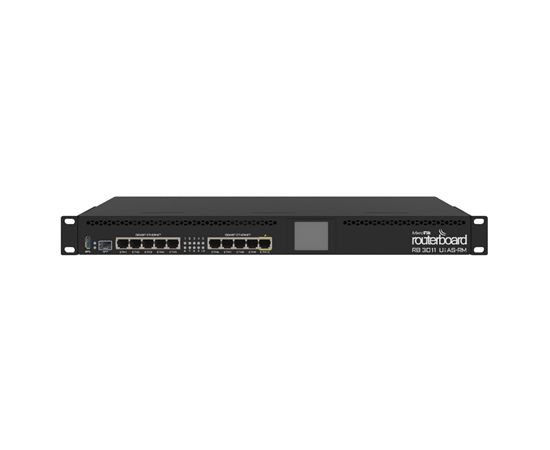MikroTik RB3011UIAS-RM Router 1000 Mbit/s, Ethernet LAN (RJ-45) ports 10, USB ports quantity 1