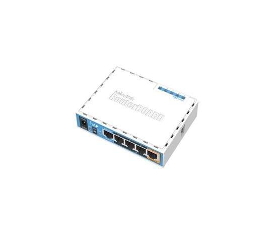 MikroTik RB951Ui-2nD Access Point Wi-Fi, 802.11b/g/n, Web-based management, 0.867 Gbit/s, Power over Ethernet (PoE)