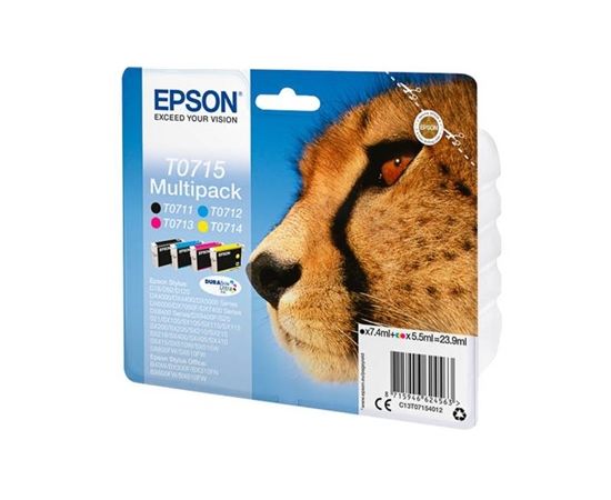 Epson C13T07154012 Ink cartridge multi pack, Black, Cyan, Magenta, Yellow