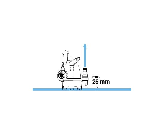 Gardena Iegremdējams netīra ūdens sūknis "9300"- 400 W; 9006-29