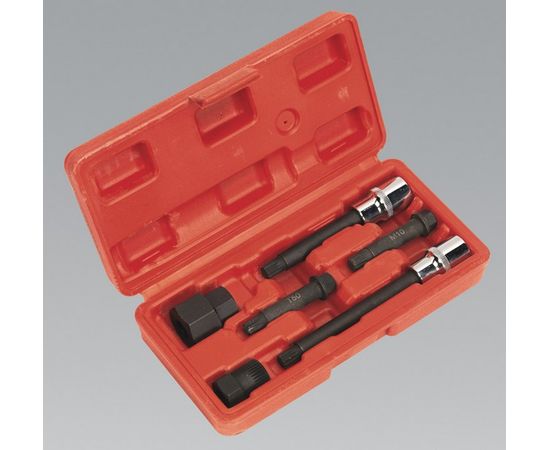 Sealey Tools Alternator Freewheel Pulley Removal Set 6pc SX400