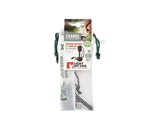 Light My Fire FireSteel 2.0® BIO Army / Melna