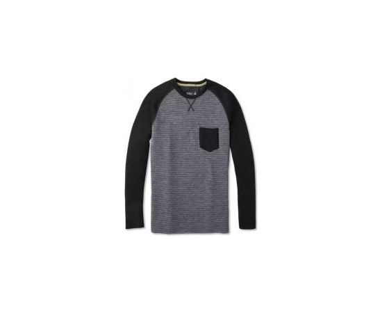 Smartwool Termo krekls M'S Merino 250 Pocket Crew S Medium Gray/Tick Stitch