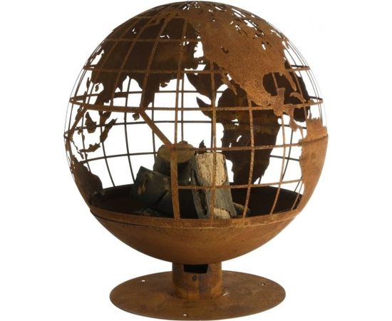 Esschert Design Esschert Palenisko w kształcie kuli ziemskiej Ugunskura vieta