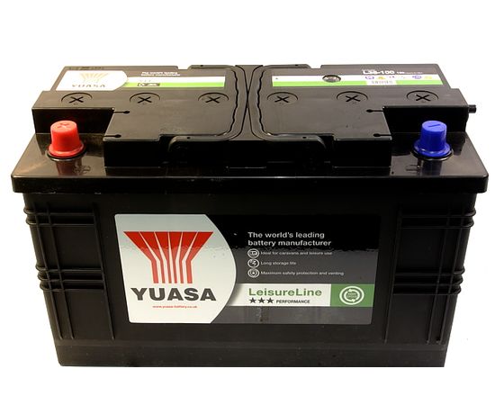 Akumulators Yuasa 100Ah 720A Leisure-Marine YBX ACTIVE 352x175x227 +