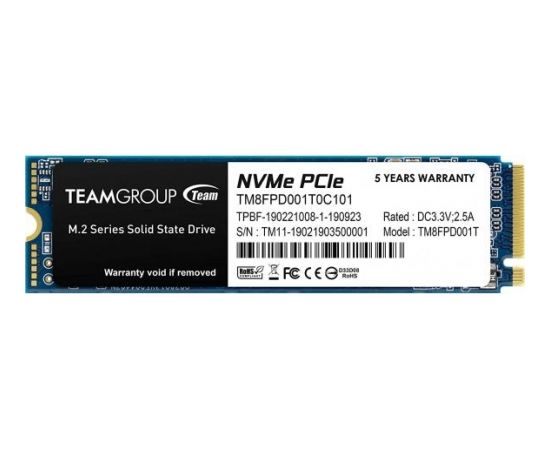 TEAM GROUP MP33 Pro 1TB PCIe Gen3 x4