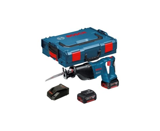 Bosch GSA 18 V-LI Professional (2x5.0Ah, L-Boxx) Akumulatora zobenzāģis