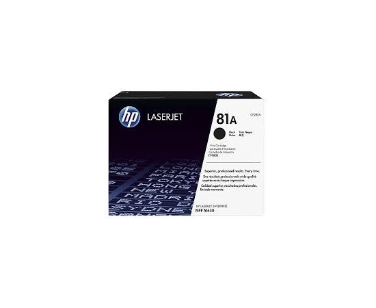 Hewlett-packard HP Cartridge No.81A Black (CF281A)