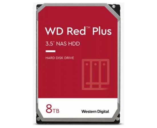 Western Digital HDD SATA 8TB 6GB/S 256MB/RED WD80EFBX WDC