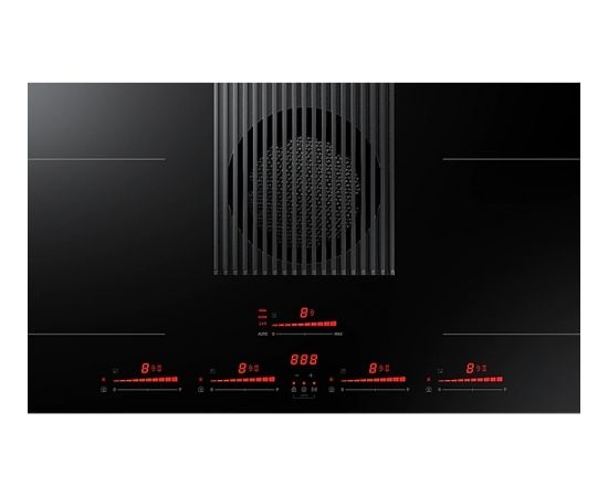 Samsung NZ84T9747VK indukcijas plīts virsma ar integrētu tvaika nosūcēju