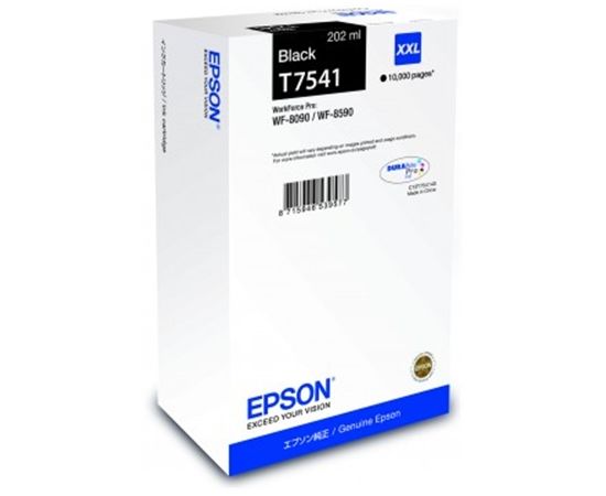 Epson T7541 XXL Ink Cartridge, Black