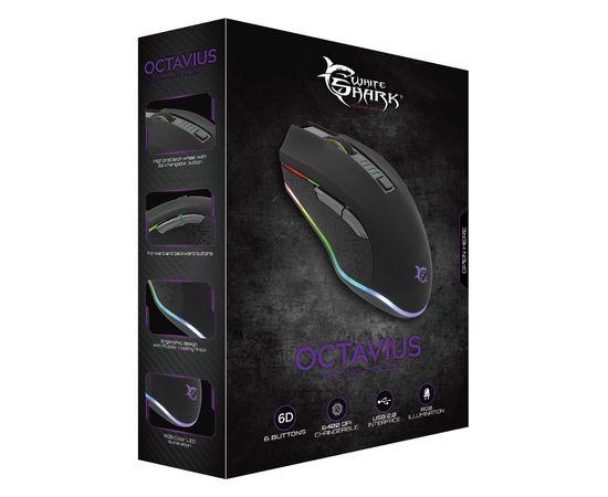 White Shark Octavius Gaming Mouse GM-5002