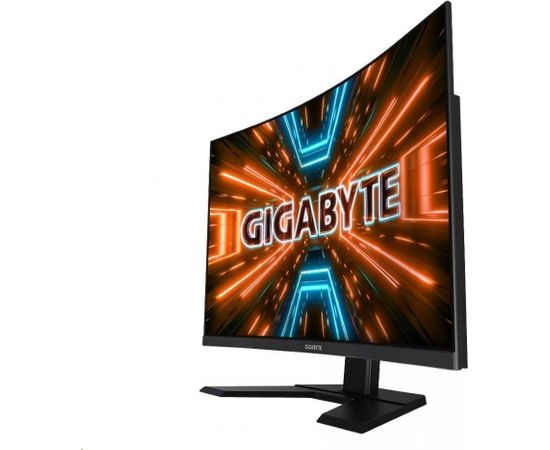 Gigabyte Curved Gaming Monitor G32QC A-EU	 31.5 ", VA, QHD, 2‎560 x 1440 pixels, 1 ms, 350 cd/m², Black, HDMI ports quantity 2