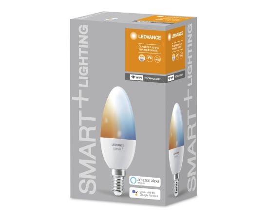 Osram Ledvance SMART+ WiFi Classic Candle Tunable White 40 5W 2700-6500K E14