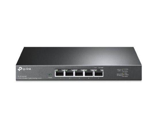 TP-LINK 5-Port 2.5G Desktop Switch TL-SG105-M2 Unmanaged, Desktop, Power supply type External, Ethernet LAN (RJ-45) ports 5