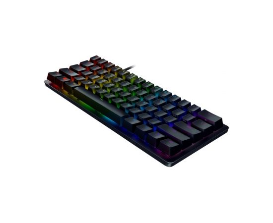 Razer Huntsman Mini 60%, Gaming, Opto-Mechanical, RGB LED light, Nordic, Black, Wired