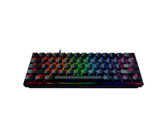 Razer Huntsman Mini 60%, Gaming, Opto-Mechanical, RGB LED light, Nordic, Black, Wired