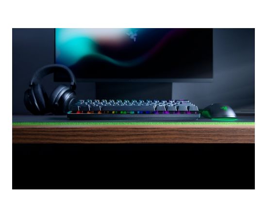 Razer Huntsman Mini, Gaming keyboard, RGB LED light, US, Black, Wired