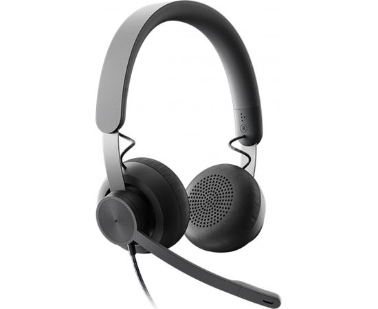 HEADSET ZONE WIRED/DARK GREY 981-000875 LOGITECH