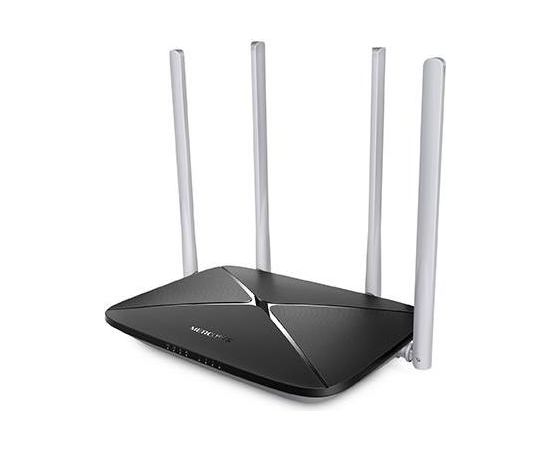 Wireless Router|MERCUSYS|Wireless Router|1167 Mbps|IEEE 802.3|IEEE 802.3u|IEEE 802.11b|IEEE 802.11g|IEEE 802.11n|IEEE 802.11ac|4x10/100M|LAN \ WAN ports 1|Number of antennas 4|AC12