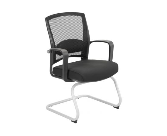 Apmeklētāja krēsls FULKRUM 61x57xH93cm, melns