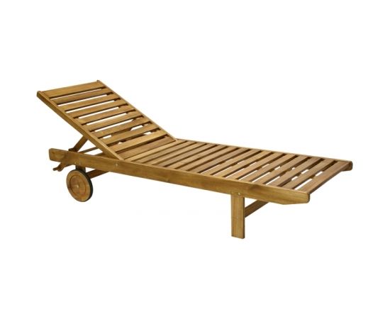 Guļamkrēsls FINLAY 60x193xH30cm akācija