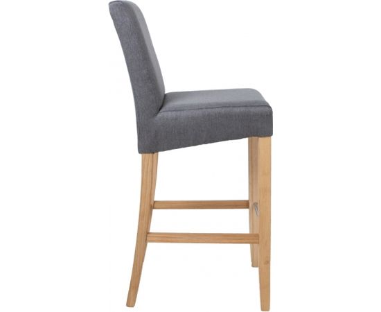 Bar chair BOSTON 53x40xH108cm, grey