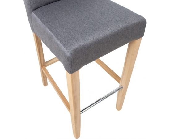 Bāra krēsls BOSTON 53x40xH108cm, pelēks Bāra krēsls