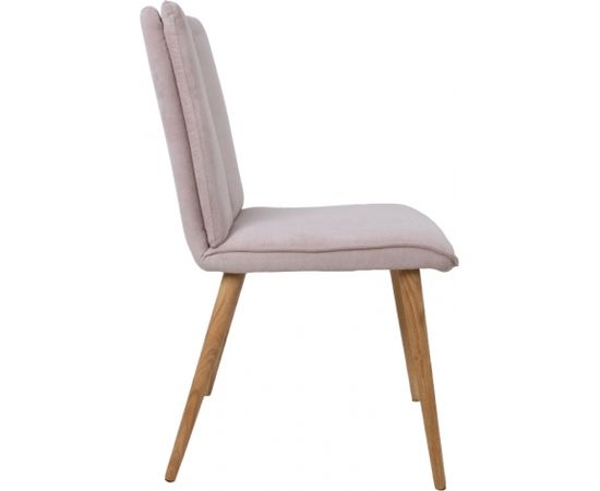 Chair NOVA 59x53,5xH92cm, grayish pink