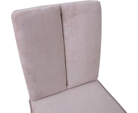 Chair NOVA 59x53,5xH92cm, grayish pink