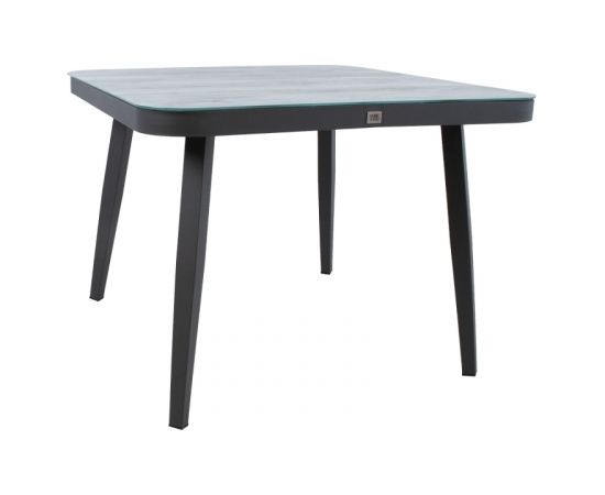 Table MARIE 100x100xH74cm, grey